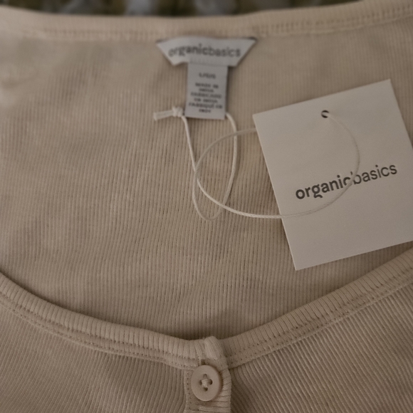 NWT Organic Basics crop top - Picture 5 of 7